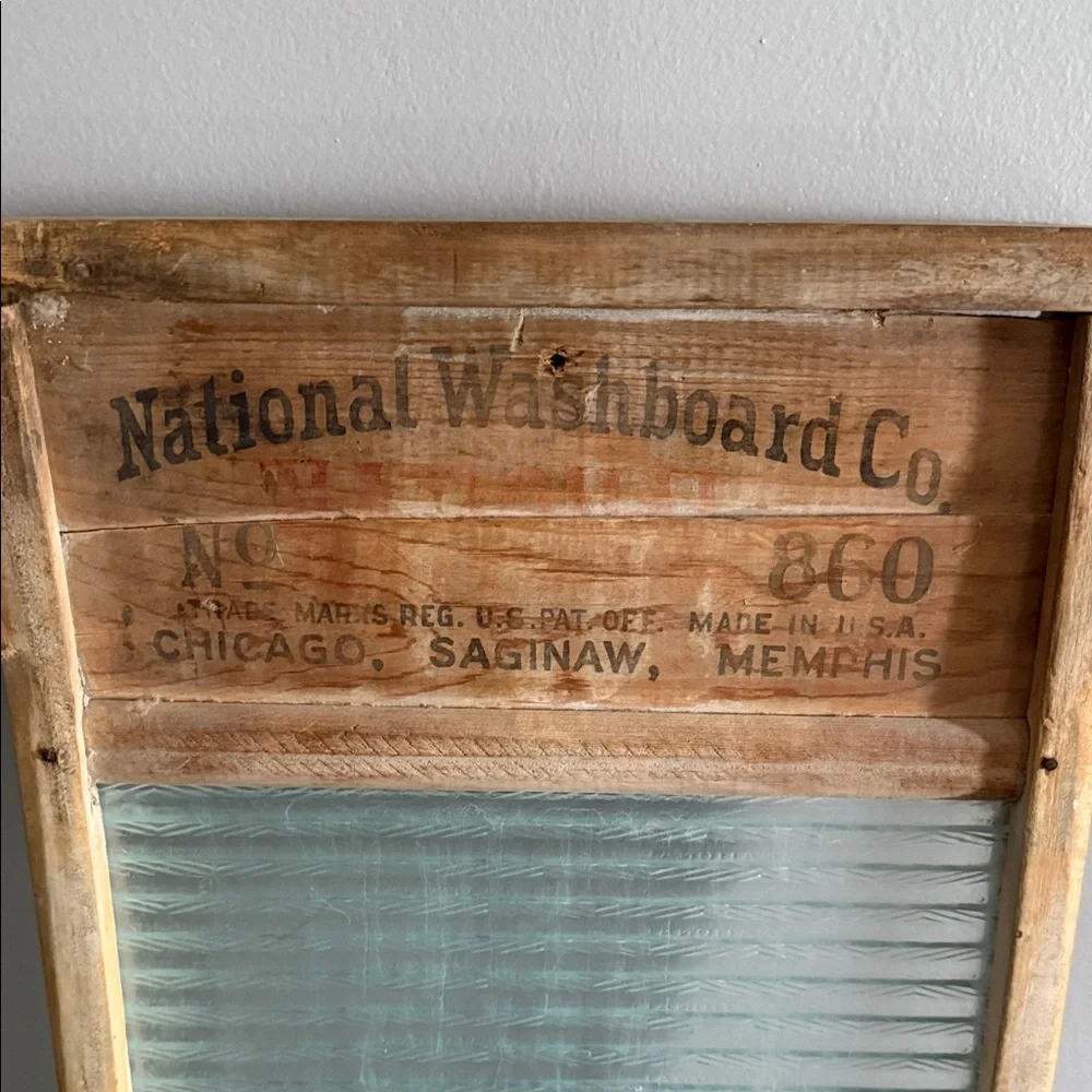 National Washboard Co add rustic